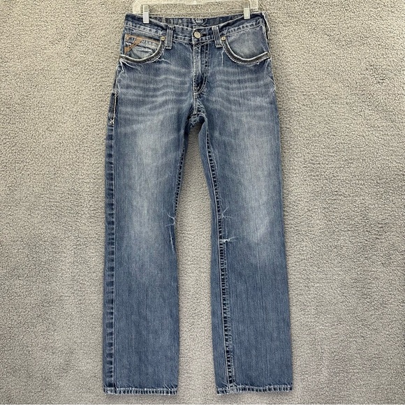Ariat Other - Ariat M4 Low Rise Boot Cut Jeans Medium Wash Men's 30 x 34
